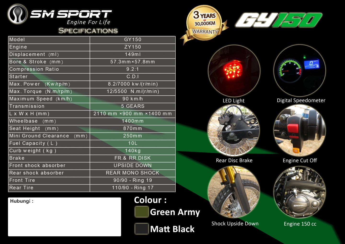 GY 150 | SM SPORT | SYM Indonesia
