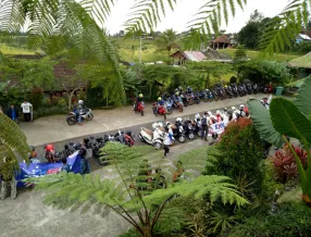 FUN TOURING JATI LUWIH VILLAGE BERSAMA PT CSBI BALI STILL SAVE