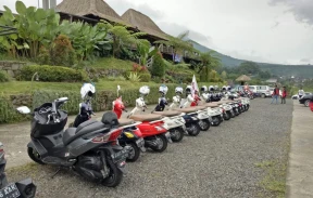 FUN TOURING JATI LUWIH VILLAGE BERSAMA PT CSBI "BALI STILL SAVE" 2