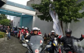 FUN TOURING JATI LUWIH VILLAGE BERSAMA PT CSBI "BALI STILL SAVE" 5