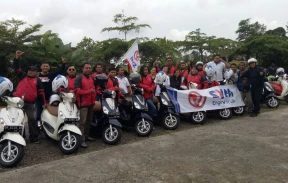 FUN TOURING JATI LUWIH VILLAGE BERSAMA PT CSBI "BALI STILL SAVE" 7