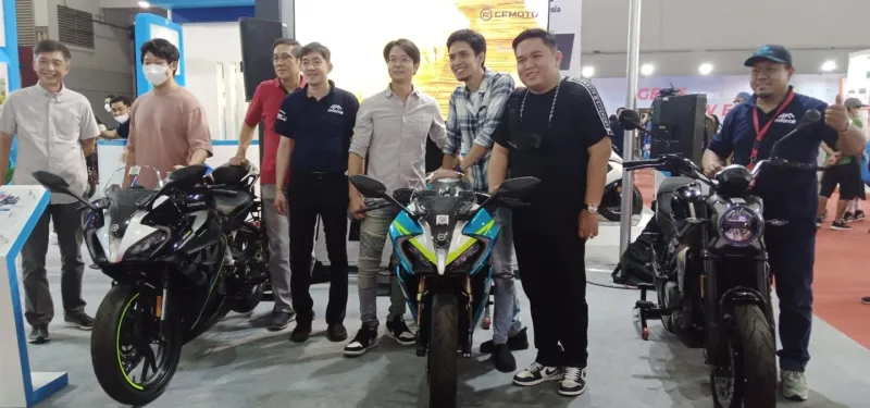 Dua Motor Baru CF Moto Meluncur Di Jakarta Fair 2022